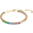 Swarovski Matrix Bracelet - Gold/Multicolour