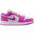 Nike Air Jordan 1 Low GS - Fire Pink/White/Iris Whisper