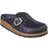 Birkenstock Buckley Grained Narrow Leather Clog - Blue