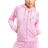 Juicy Couture Diamante Logo Velour Full Zip Hoodie - Pink