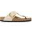 Birkenstock Gizeh Big Buckle Nubuk Leather - Ecru