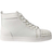 Christian Louboutin Lou Spikes Orlato Studded High-Top M - White