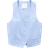 Mango Linen Suit Waistcoat - Sky Blue