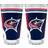 Great American Products Columbus Blue Jackets Beer Glass 47.3cl 2pcs