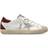 GOLDEN GOOSE Super-Star W - White/Bordeaux/Silver