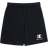 Champion French Terry Shorts with C Logo - Black