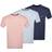 HUGO BOSS RN Triplet P T-shirt - Light Pink/Blue