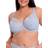 Curvy Kate Centre Stage Full Plunge Side Support Bra - Icy Blue