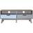 Higher Living Isy Sonoma Oak/White/Grey TV Bench 120x48cm