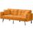 Kosy Koala Click Clack Mustard Sofa 167cm 2 Seater