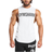 Gymshark Impact Drop Arm Tank - White