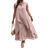 Shein Essnce Plus Size V-Neck Sleeveless Dress