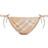 Burberry Check Bikini Briefs - Flax