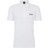 BOSS Paddytech Contrast Logo Polo Shirt - White