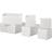 Ikea Skubb White Storage Box 6pcs