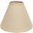 Cloth & Wire Slant Deep Cone Beige Shade 43.2cm