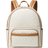 Michael Kors Bex Medium Signature Logo Backpack - Vanilla/Acorn