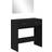 vidaXL 840703 Black Dressing Table 39x80cm