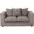 Luxury Life Dylan Jumbo Cord Grey Sofa 166cm 2 Seater