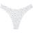 Victoria's Secret High-Leg Thong Panty - Optic White Ditsy Floral Print