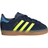 Adidas Infant Gazelle Comfort Closure Elastic Laces Shoes - Night Indigo/Solar Yellow/Light Blue