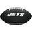 Wilson NFL New York Jets Mini Football - Black