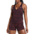 Gymshark Adapt Camo Seamless Tank - Plum Brown/Burgundy Brown