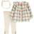 Carter's Baby Plaid Flannel Top & Ribbed Legging Set 3-piece - Multi (V_1R554110)