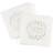 Hortense B. Hewitt Co. Paper Napkins Polka Dot White/Gold 50-pack