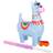 Fax Potato Piñatas Llama Set with Stick Blindfold