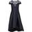 Adrianna Papell Mikado High Low Party Dress - Midnight