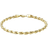 T.H.Baker Rope Bracelet - Gold