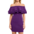 Endless Rose Off The Shoulder Mini Dress - Purple