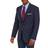 Brooks Brothers Men's Wool Stretch Classic Fit Suit Jacket - Navy