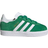 Adidas Infant Gazelle Comfort Closure Elastic Laces Shoes - Green/Cloud White/Gold Metallic