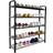 RAM ONLINE 5 Tier Black Shoe Rack 71x75cm