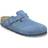 Birkenstock Boston Soft Footbed Suede Leather - Elemental Blue