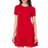 Tommy Hilfiger Women's Crewneck Embroidered Dress - Scarlet