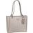 Guess Noelle Saffiano Leather Shopper - Cream