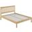 SlumberWorx ‎FUR-BED-OAK-DUNK Double 150x200cm