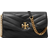 Tory Burch Kira Chevron Chain Wallet - Black