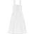 Ganni Poplin Midi Strap Smock Dress - Bright White