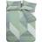 Catherine Lansfield Larsson Geo Duvet Cover Green (220x200cm)