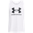 Under Armour Men's Logo Tank - White/Black