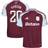 Adidas Aston Villa WSL Home Shirt 2024-25 with Hanson 20 Printing