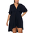 Raisins Curve Paraiso Twist Cover Up Dress Plus Size - Black