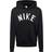 Nike Swoosh Men's Dri-FIT French Terry Pullover Fitness Hoodie - Black/White