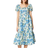 Dorothy Perkins Women's Floral Puff Sleeve Midi Dress - Floral