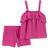 Carter's Baby Crinkle Jersey Outfit Set 2-piece - Pink