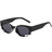 CICIXI Retro Diamond Sunglasses Black